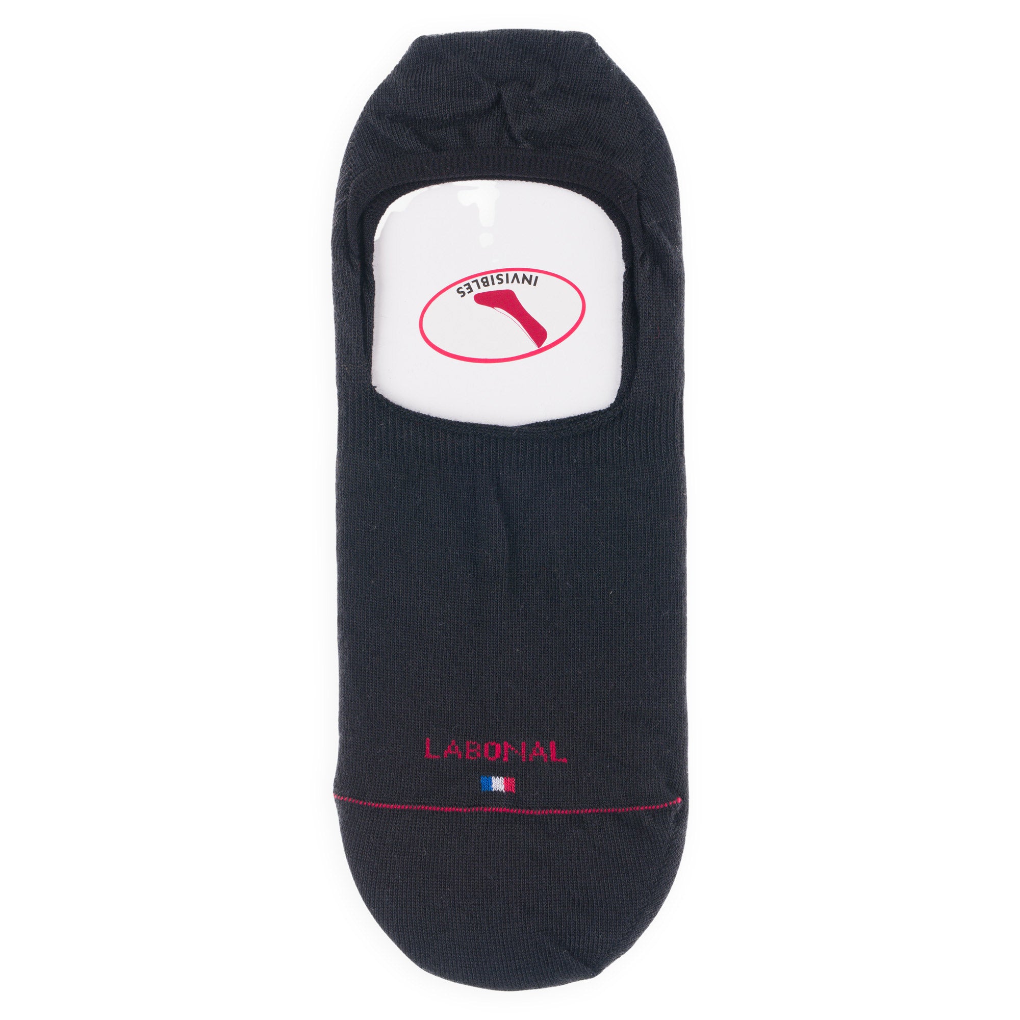 Chaussettes invisibles coolmax Noir - Unies