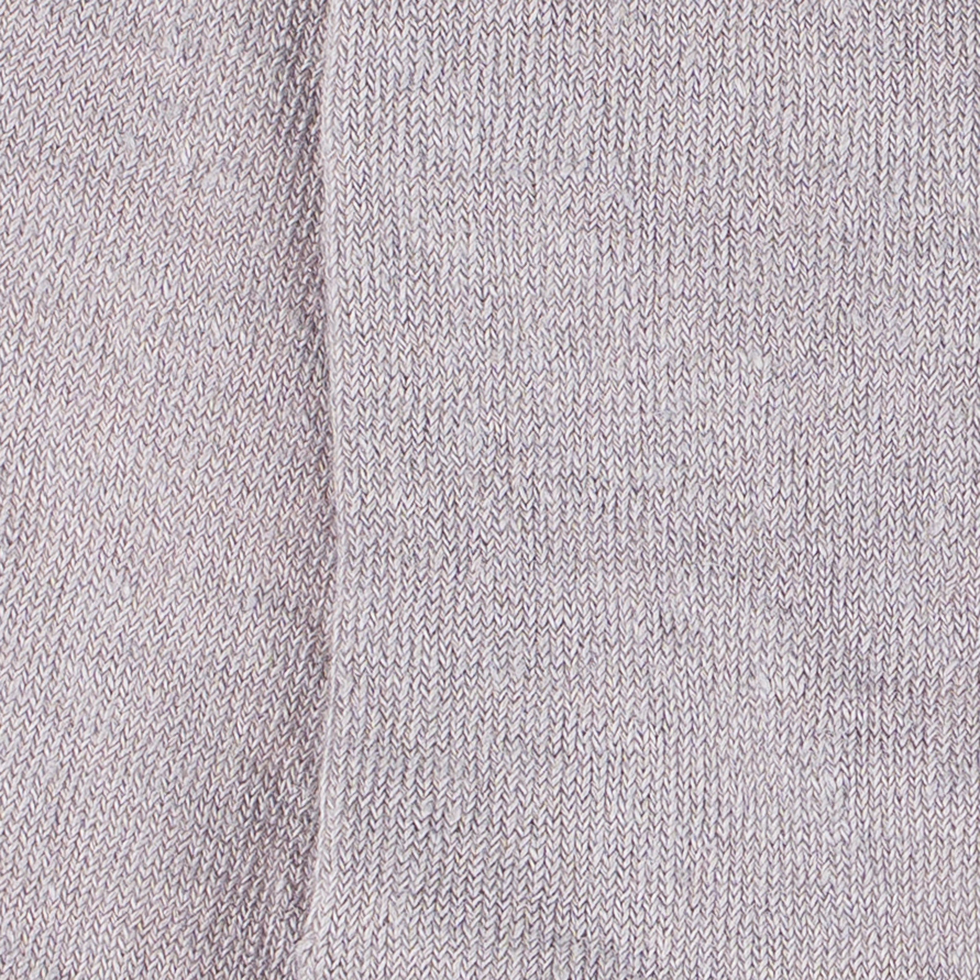 Chaussettes en lin Gris clair - Unies jersey