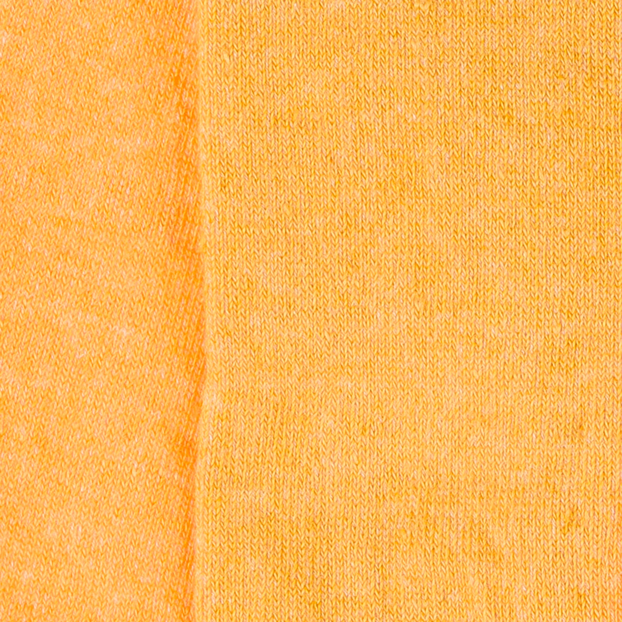 Chaussettes en lin Jaune - Unies jersey