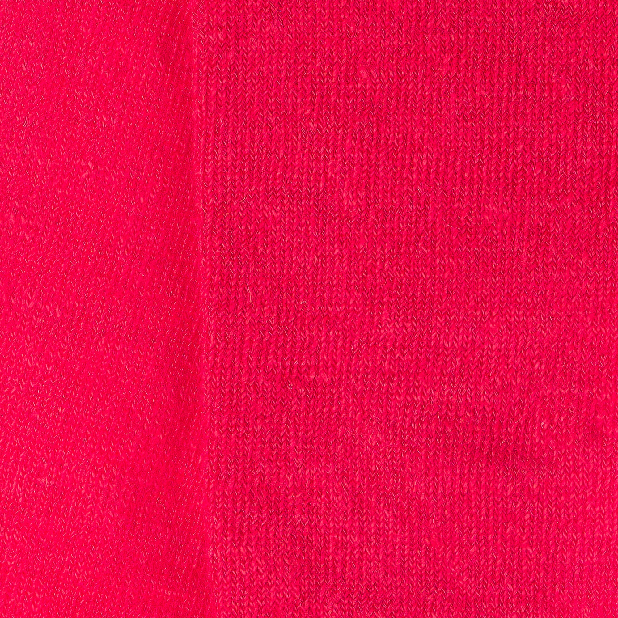 Chaussettes en lin Rouge - Unies jersey