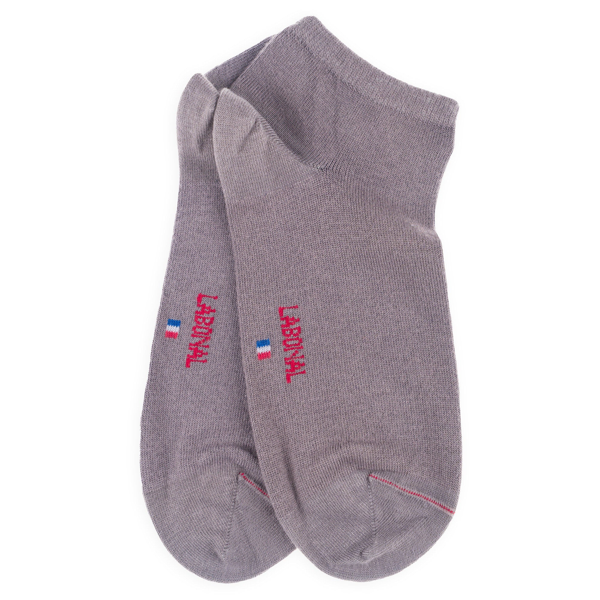 Mini-socquettes en bambou Gris - Unies jersey