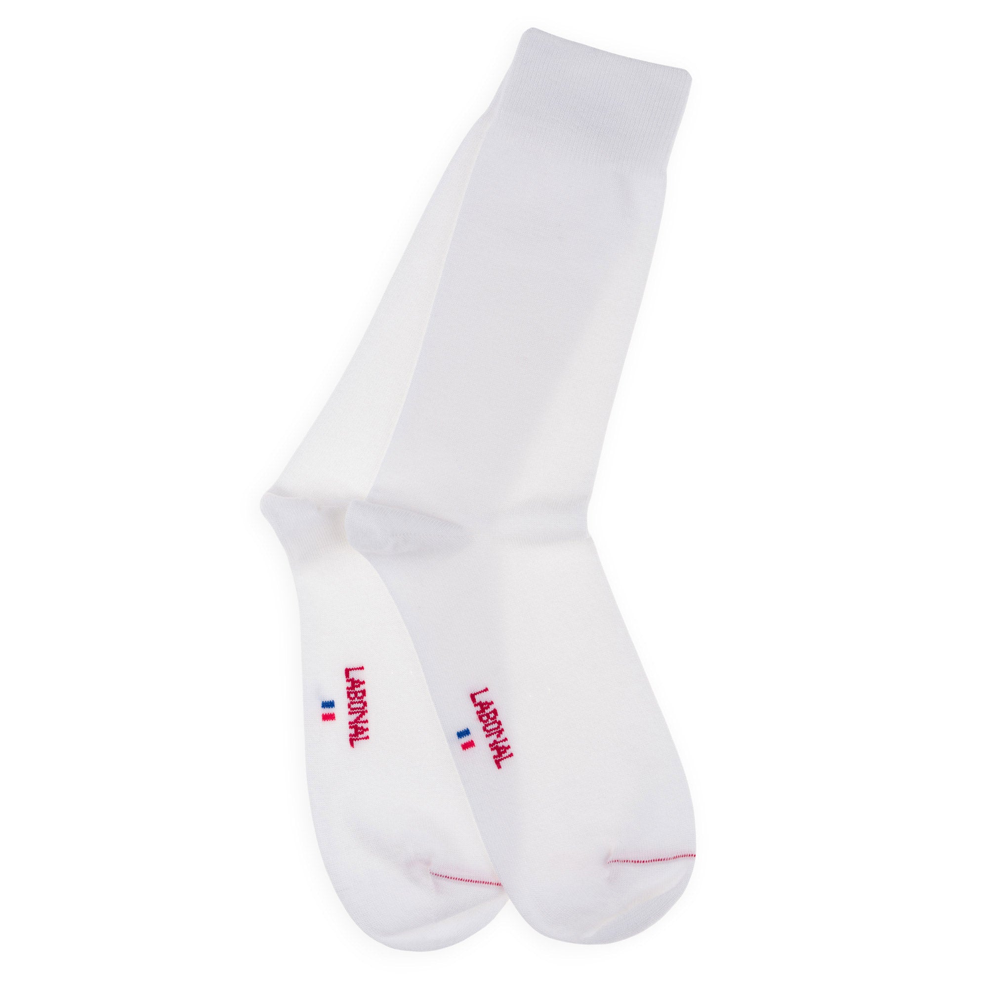 Chaussettes en bambou Blanc - Unies jersey