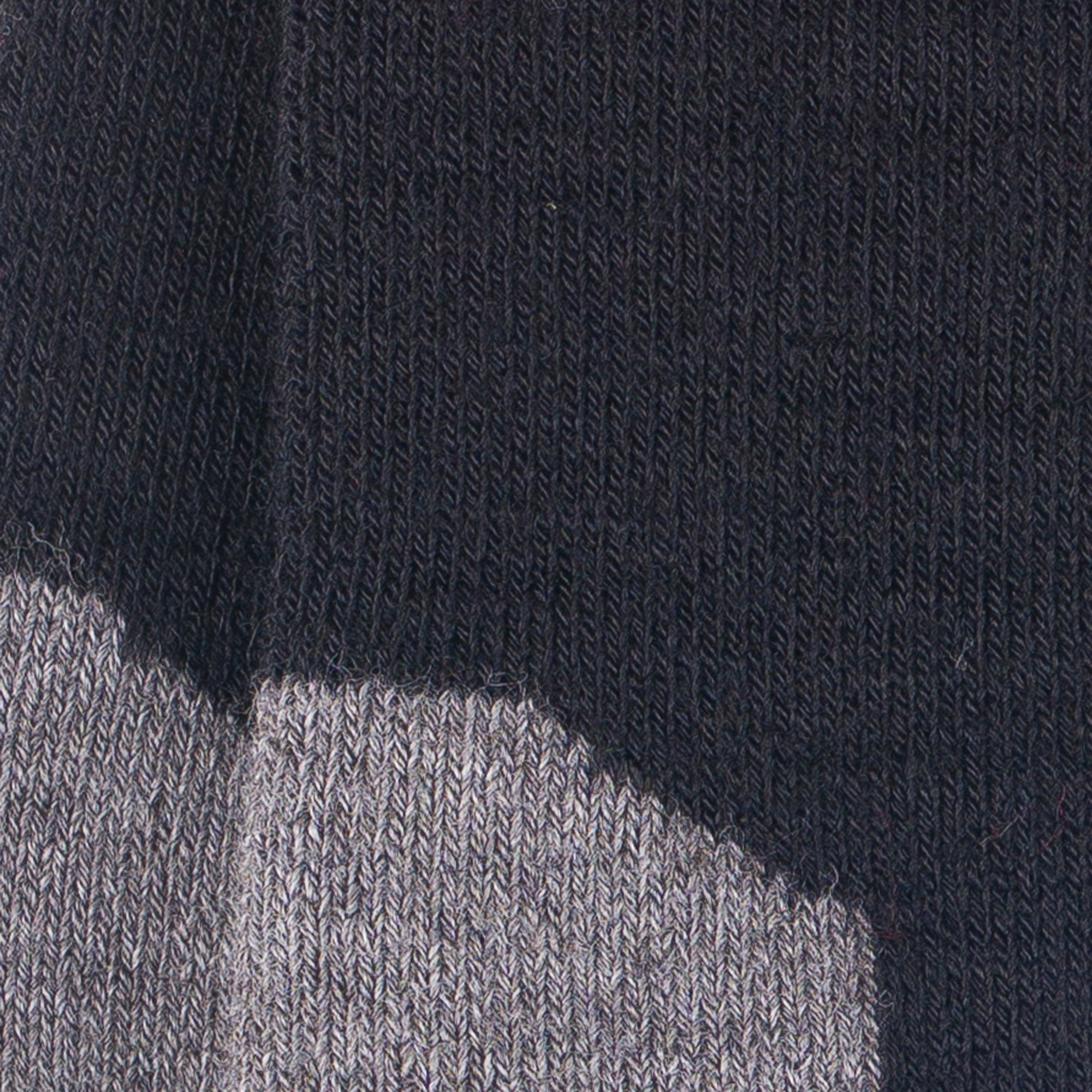 Chaussettes de randonnée en laine Noir & Gris - Epaisses