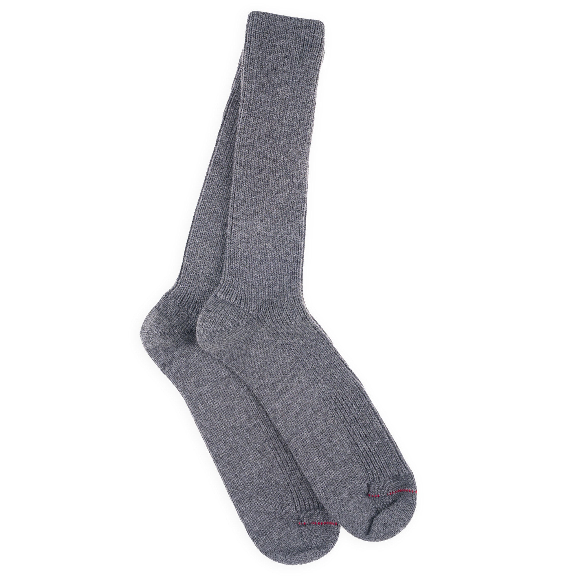 Chaussettes de travail en laine Gris - Non comprimantes