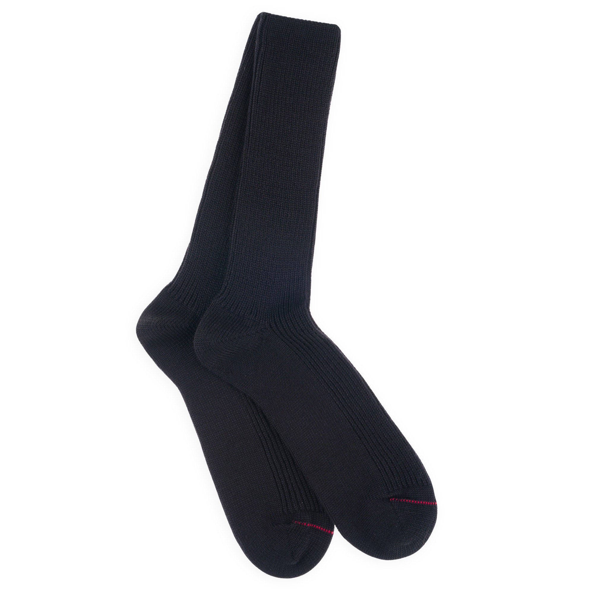 Chaussettes de travail en laine Noir - Non comprimantes