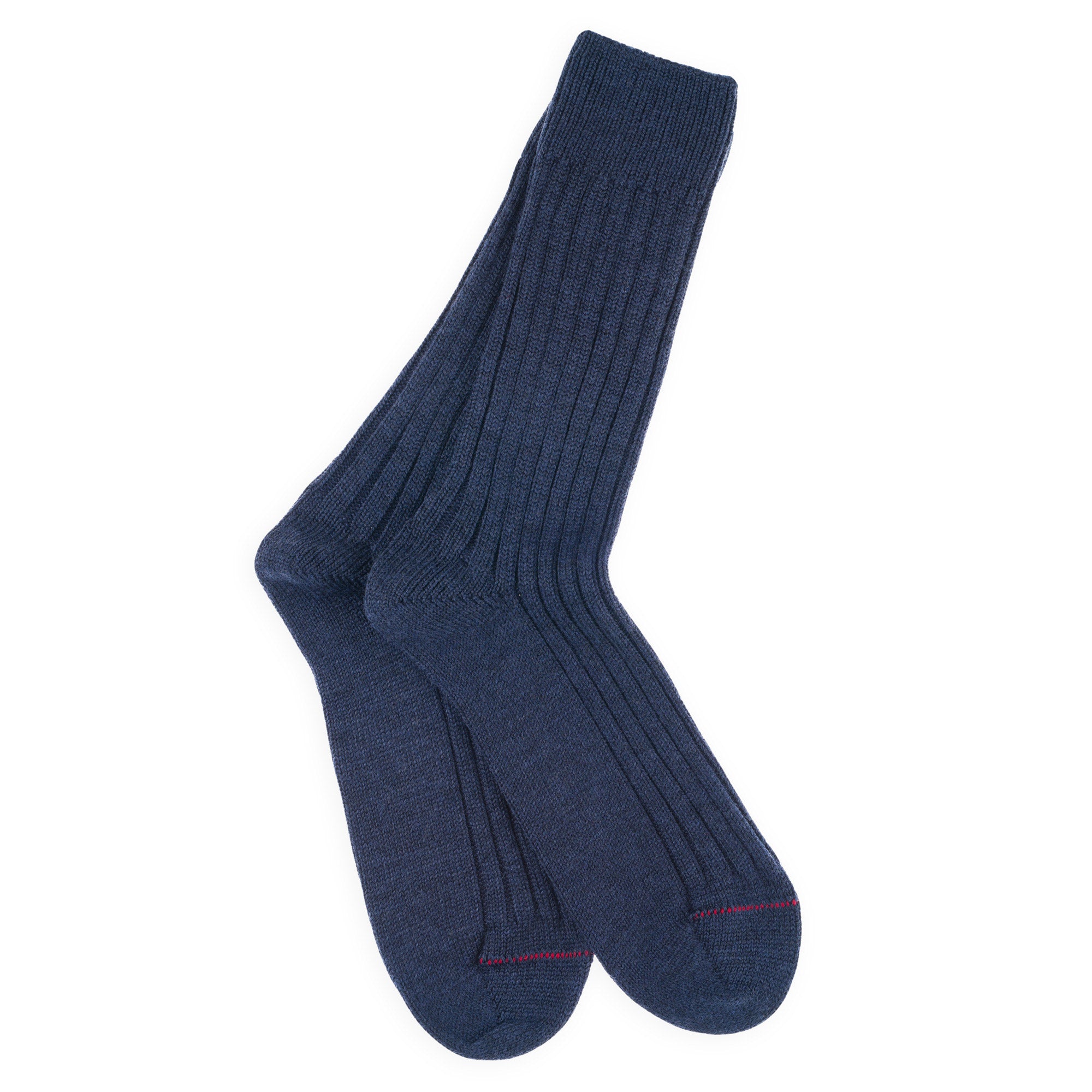 Chaussettes de chasse en laine Marine - Spéciales Brodequins