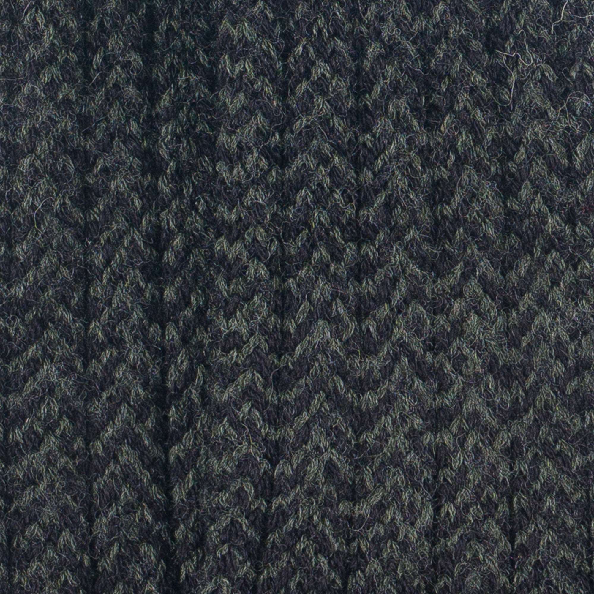 Chaussettes hautes de chasse en laine Kaki & Noir - Bicolores
