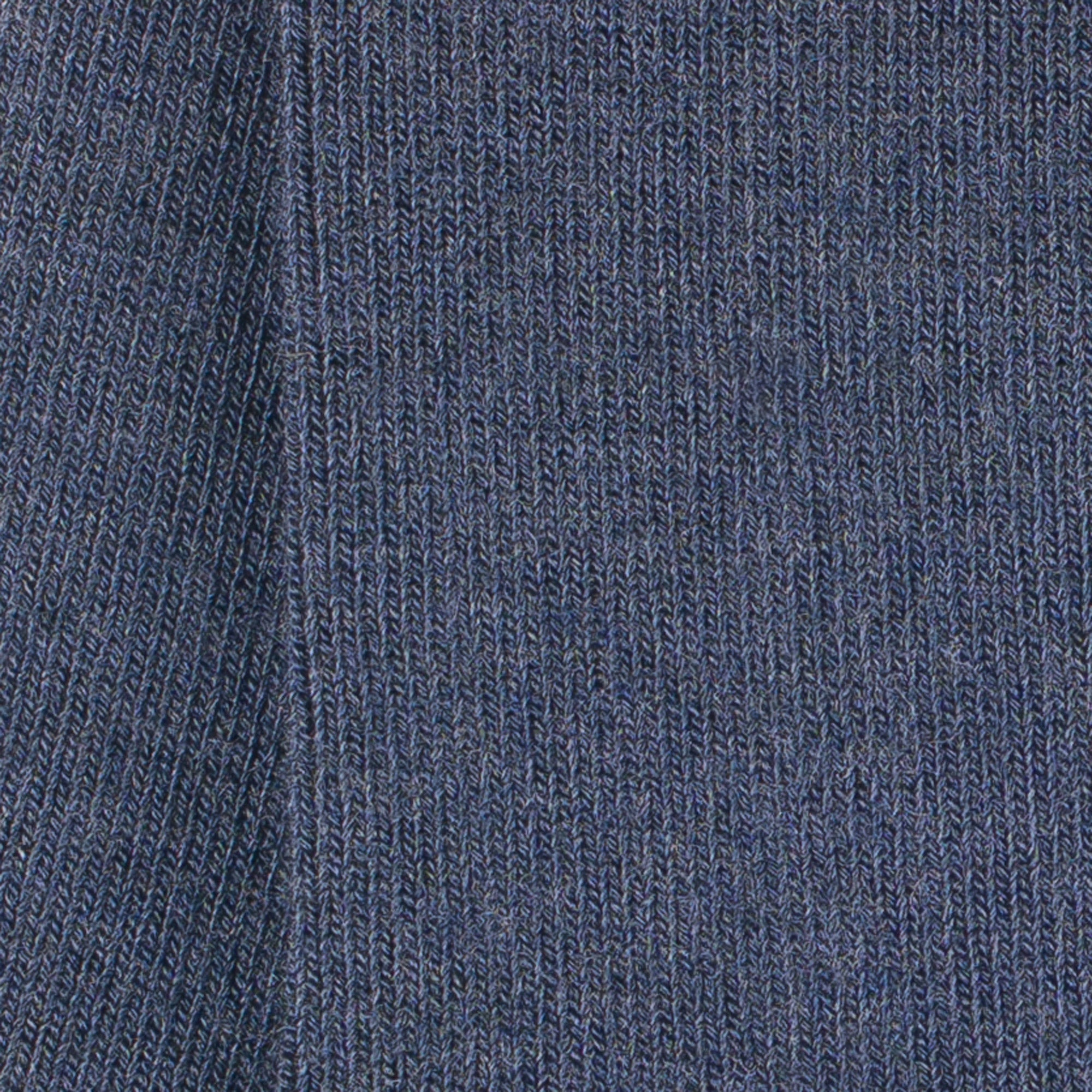 Chaussettes Non Comprimantes en laine mérinos Bleu - Unies