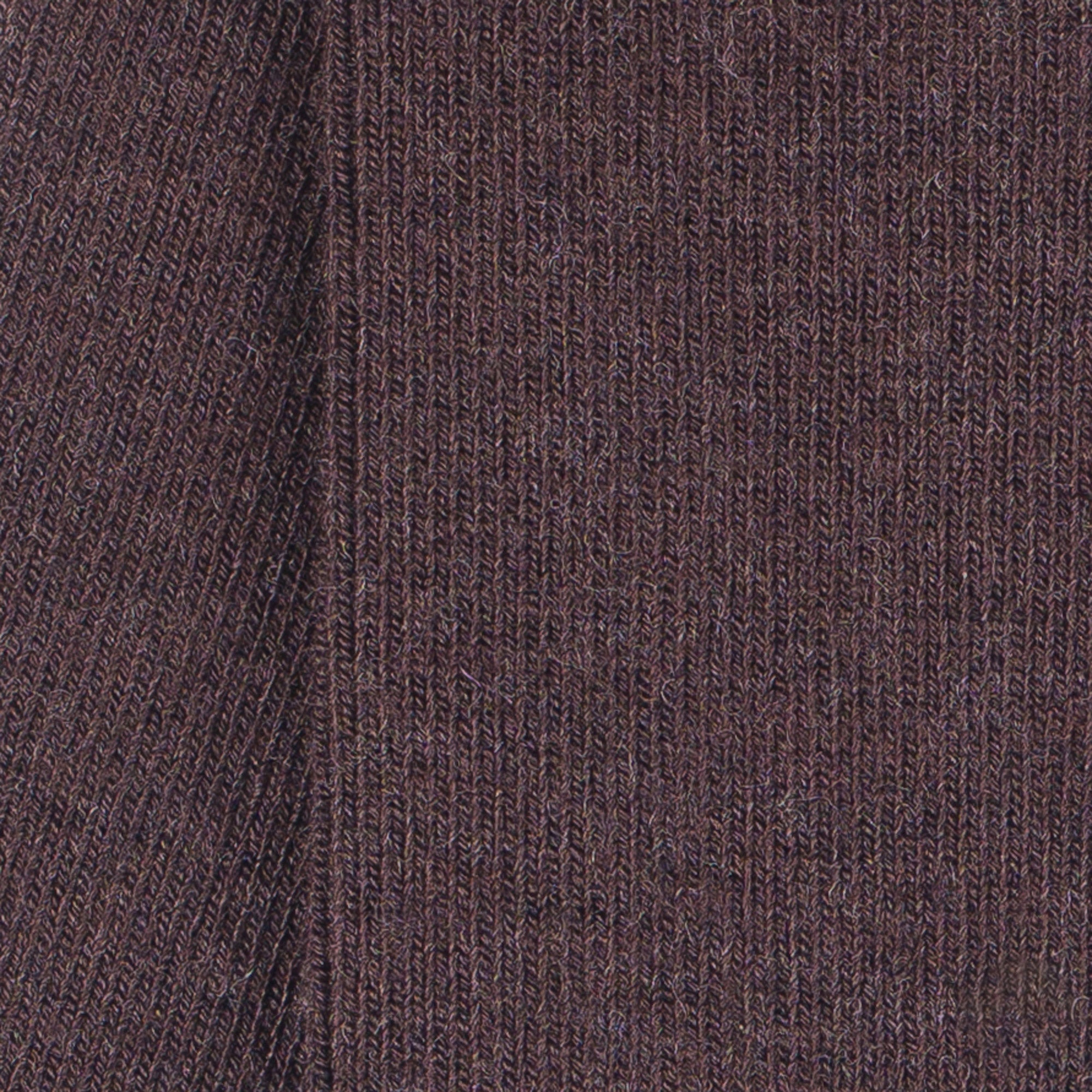 Chaussettes Non Comprimantes en laine mérinos Brun - Unies