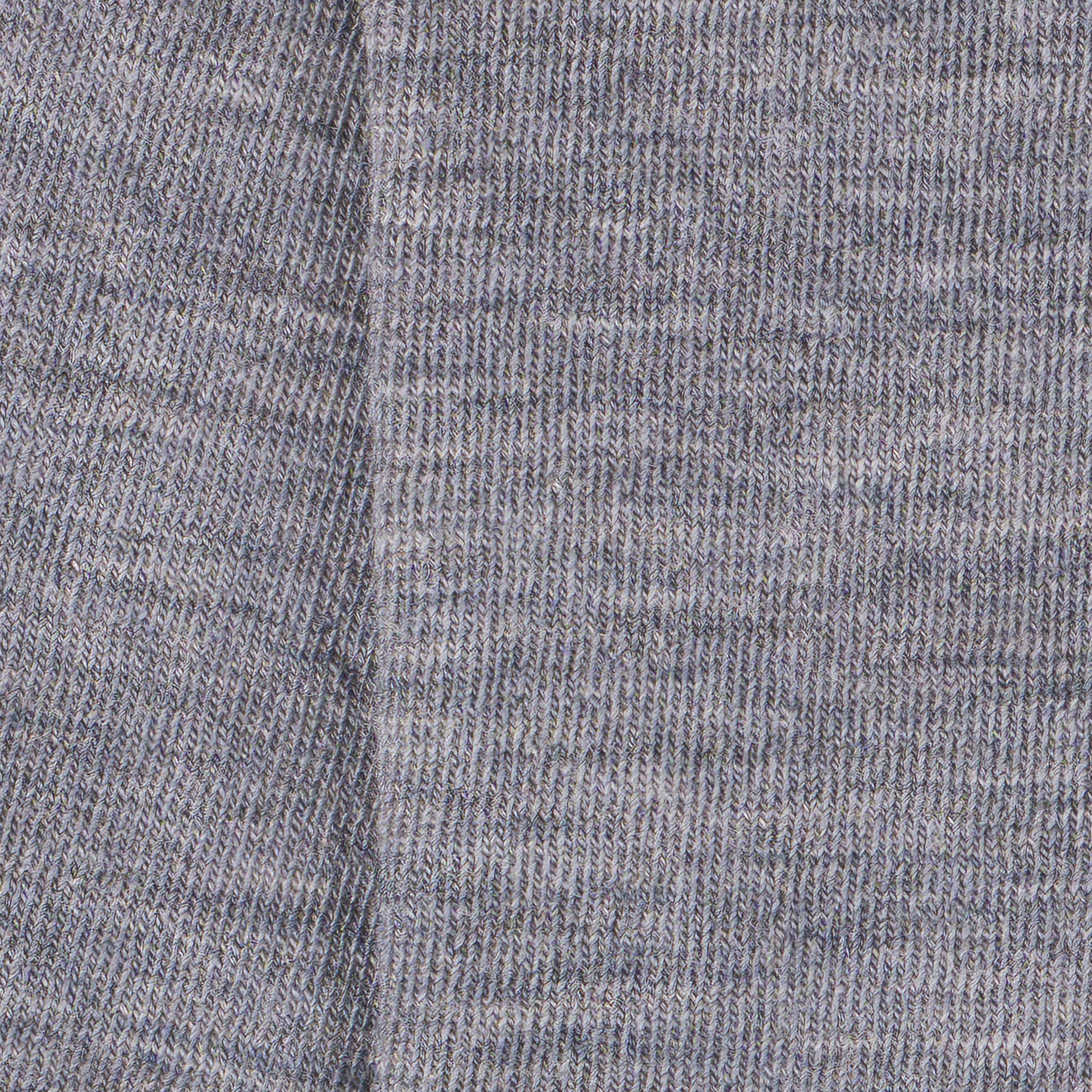 Chaussettes Unies jersey laine mérinos et intérieur coton Gris Fer