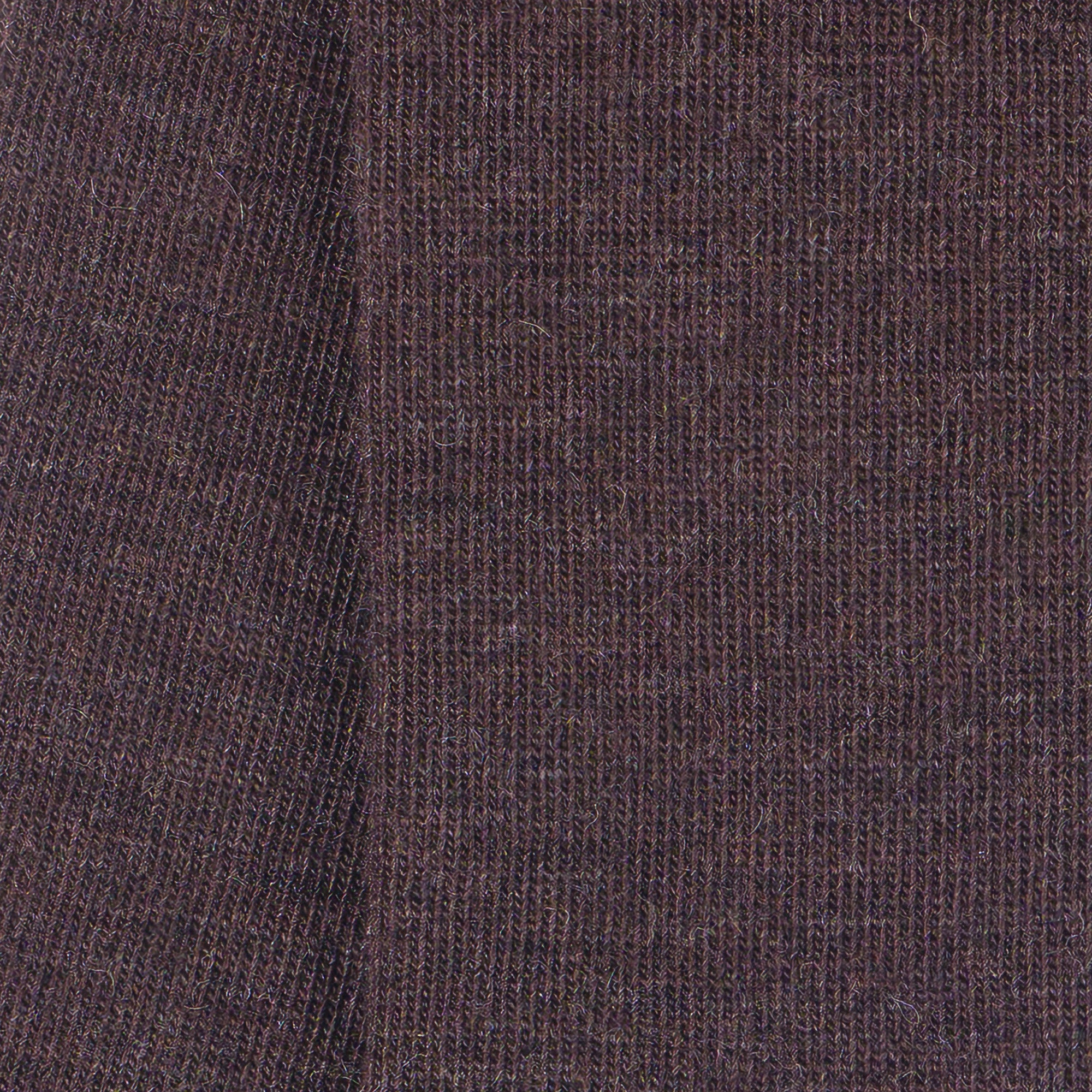 Chaussettes Unies jersey laine mérinos et intérieur coton Brun