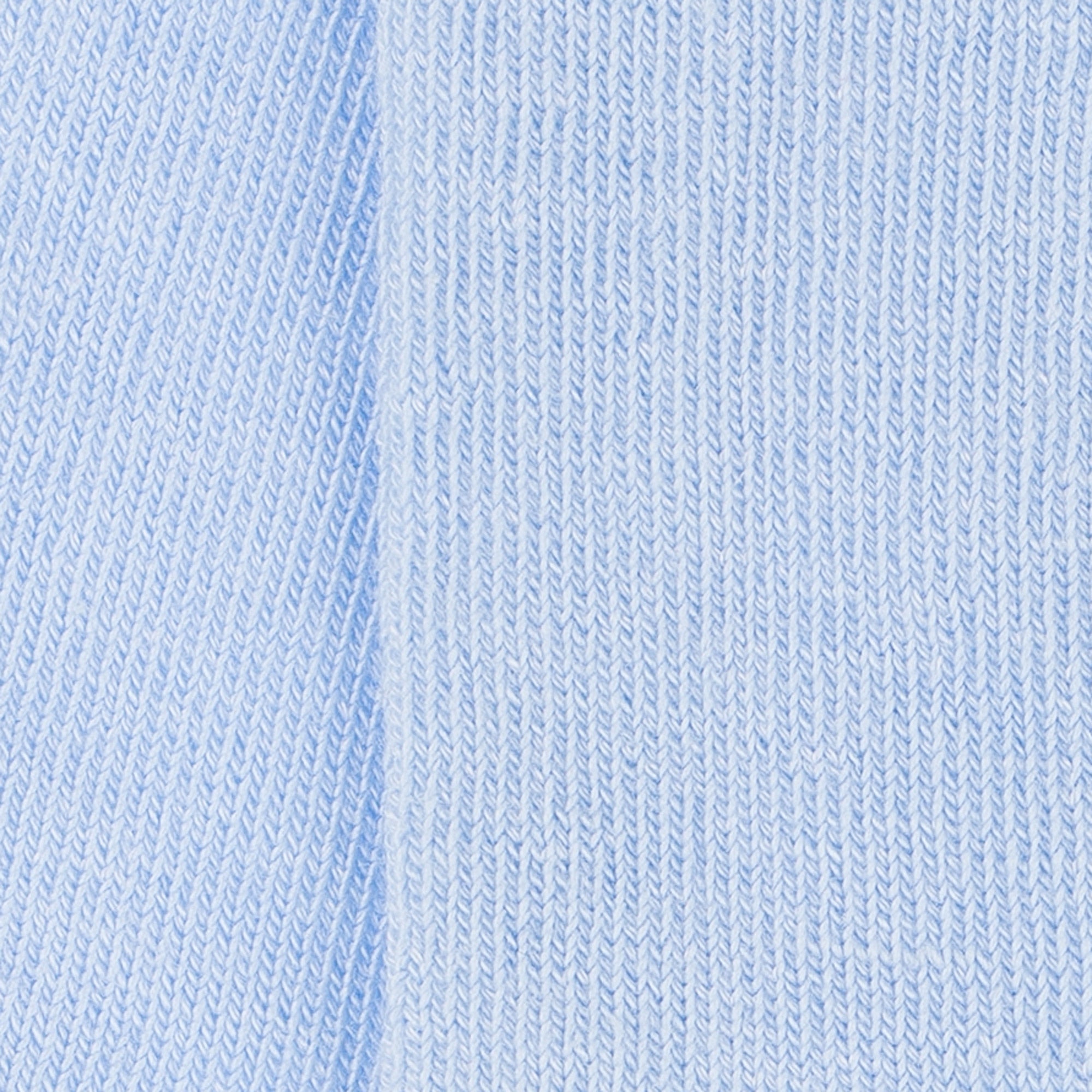 Chaussettes Unies jersey coton Bleu clair