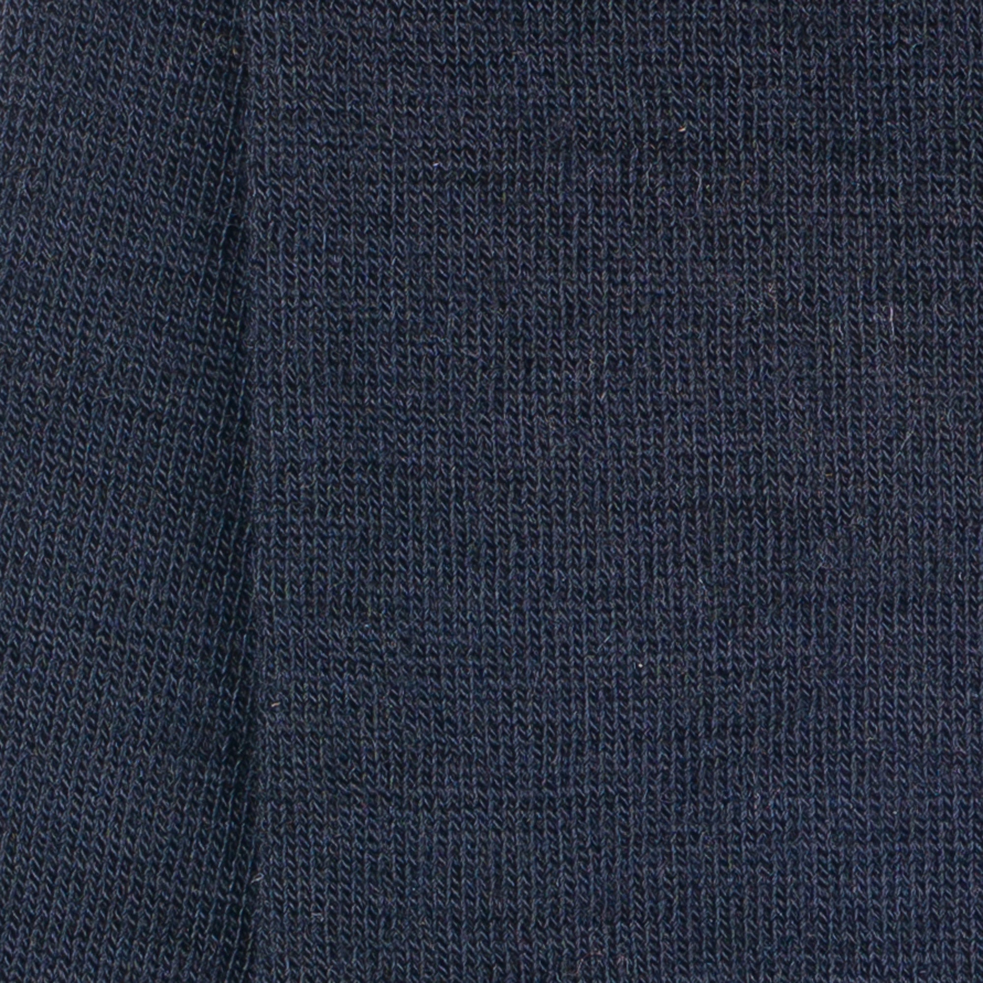 Chaussettes hautes laine mérinos et intérieur coton Marine