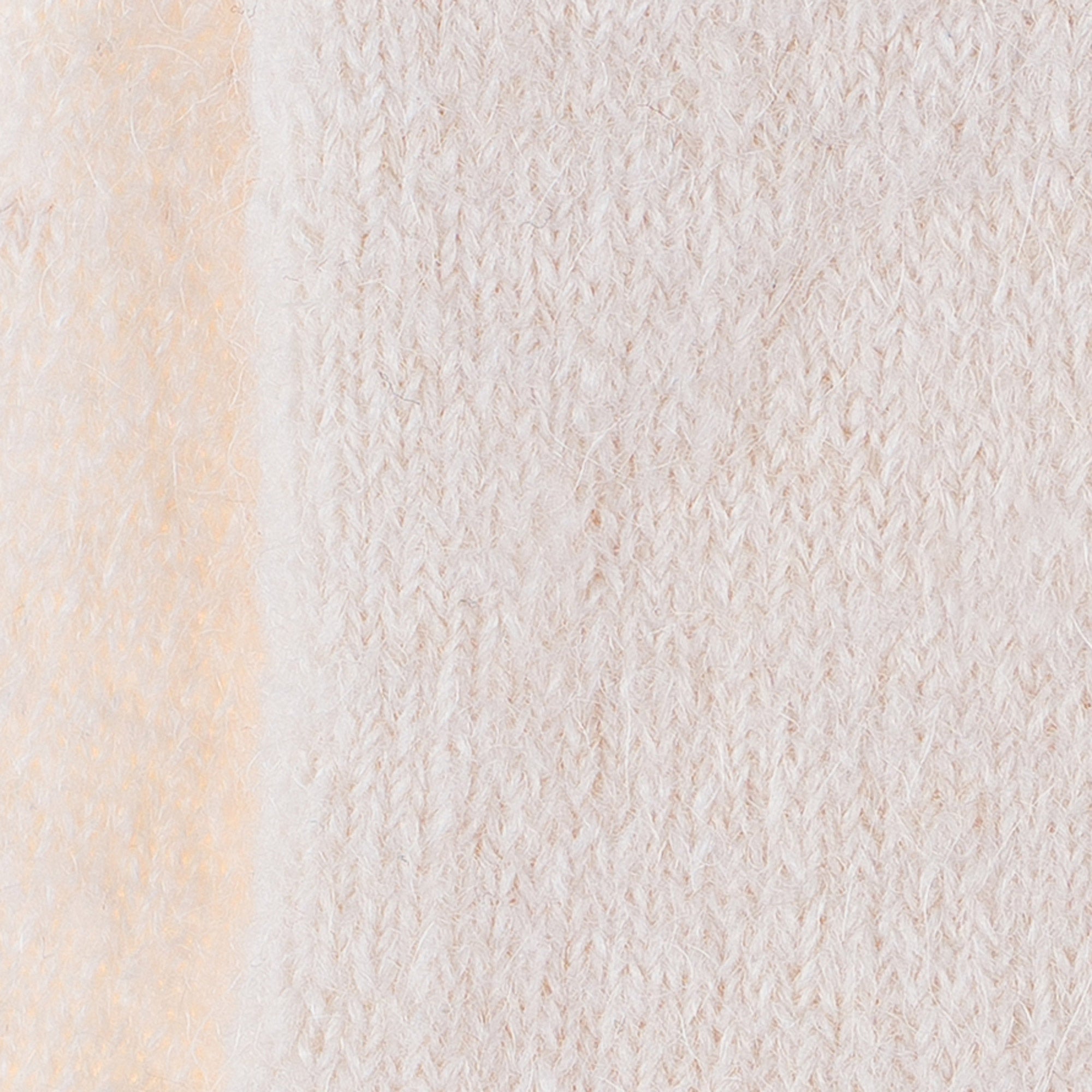 Chaussettes en mohair Ecru - Unies jersey