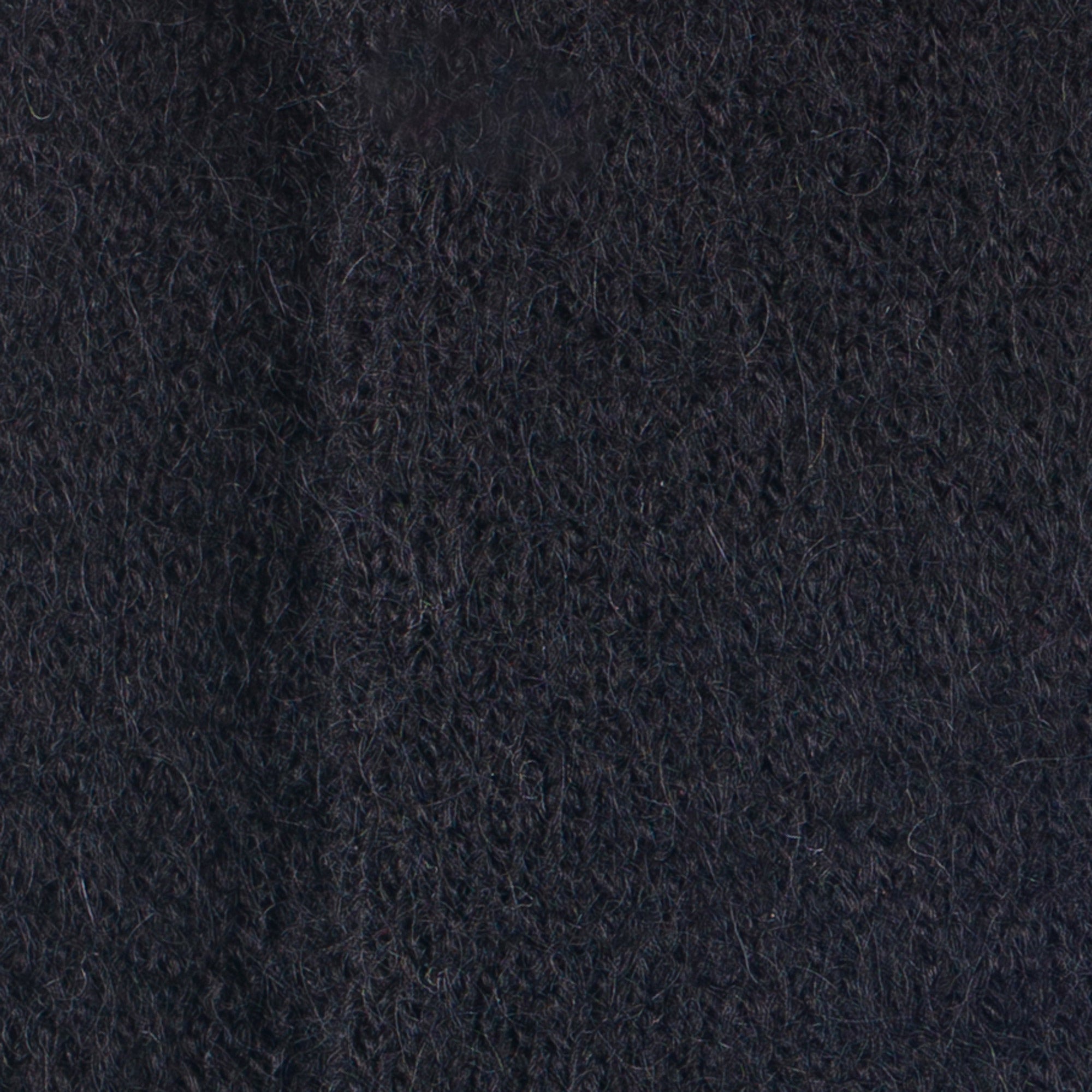 Chaussettes en mohair Noir - Unies jersey