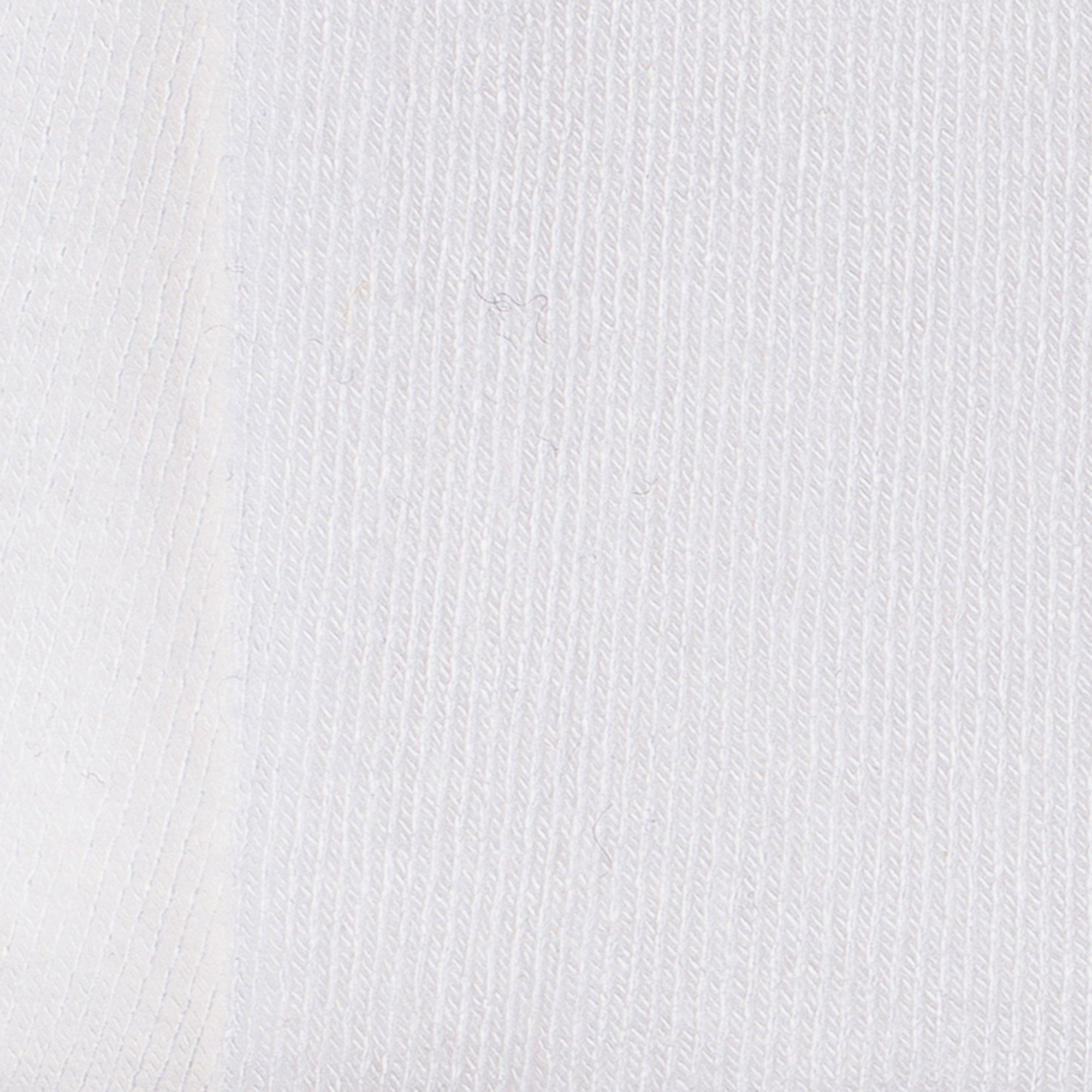 Socquettes en bambou Blanc - Unies jersey roulottées