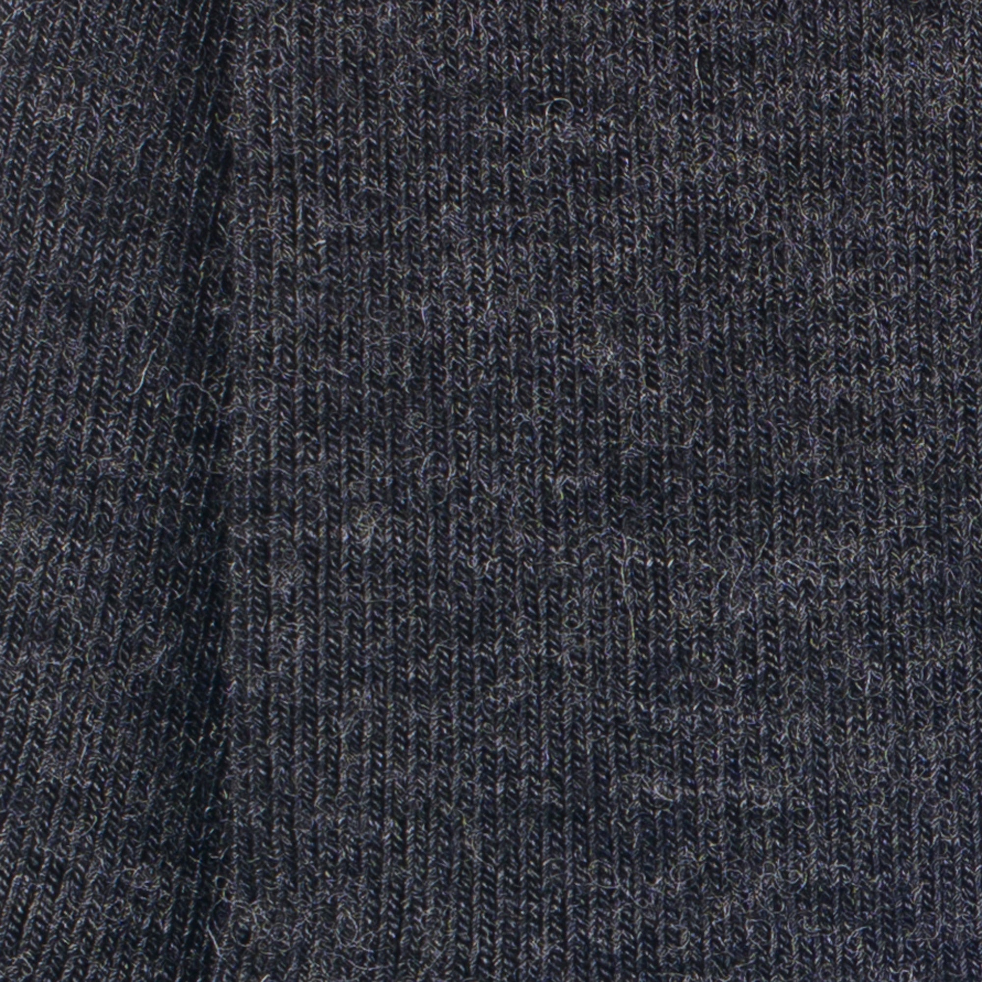 Chaussettes Non Comprimantes en laine mérinos Anthracite - Unies