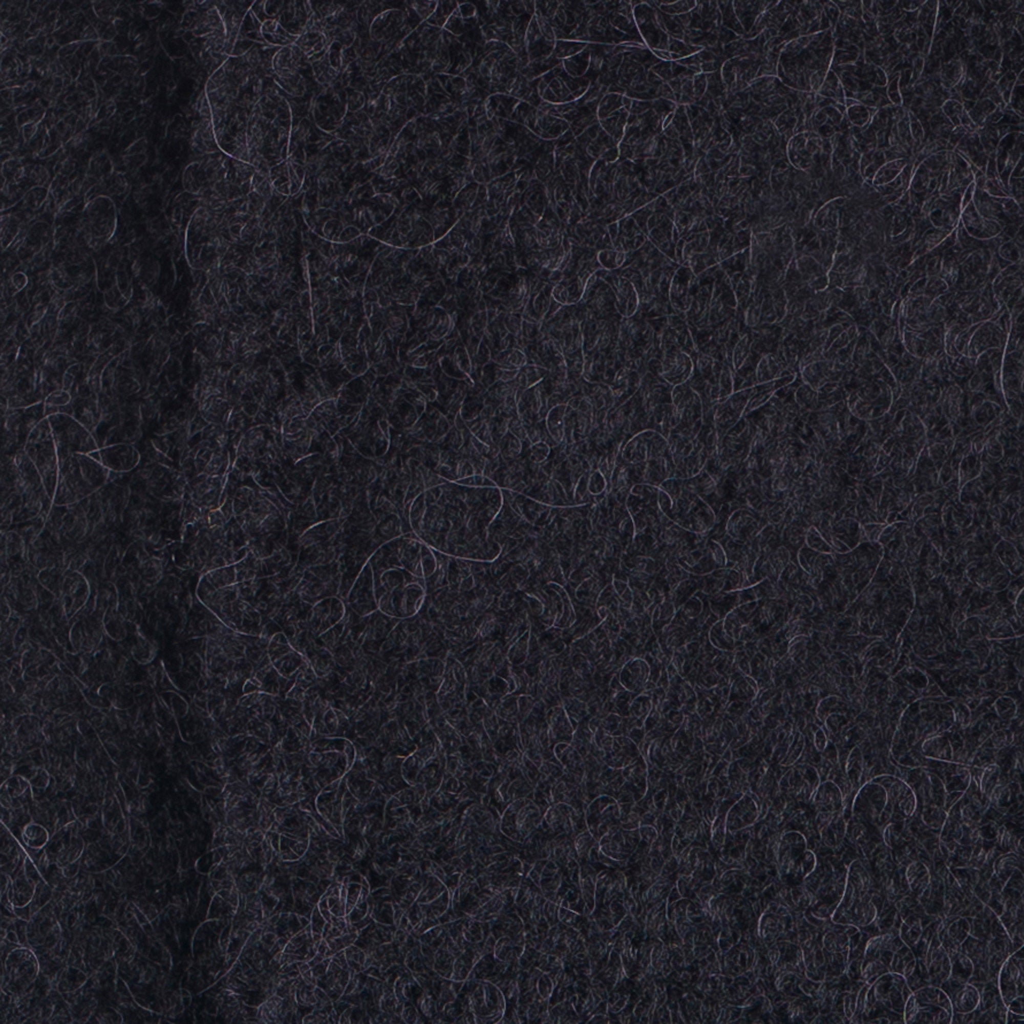Chaussettes en laine mérinos Noir - Polaire Bouclette