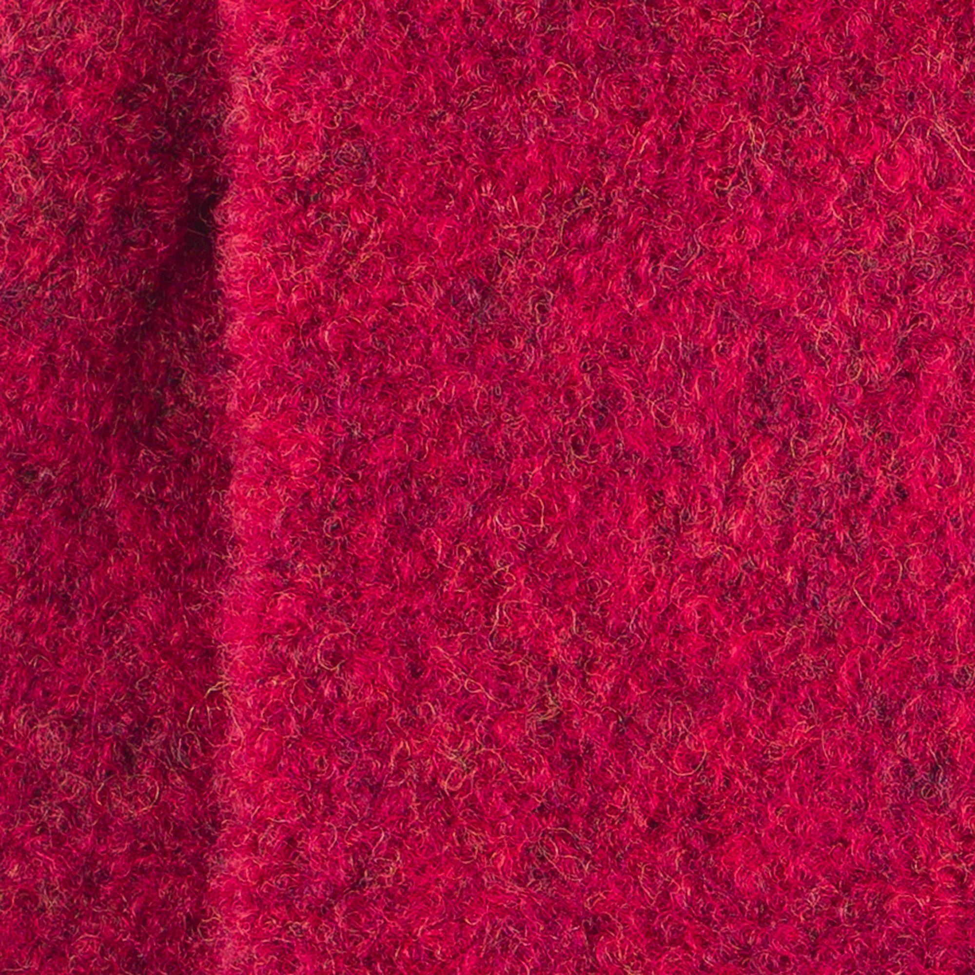 Chaussettes en laine mérinos Rouge - Polaire Bouclette