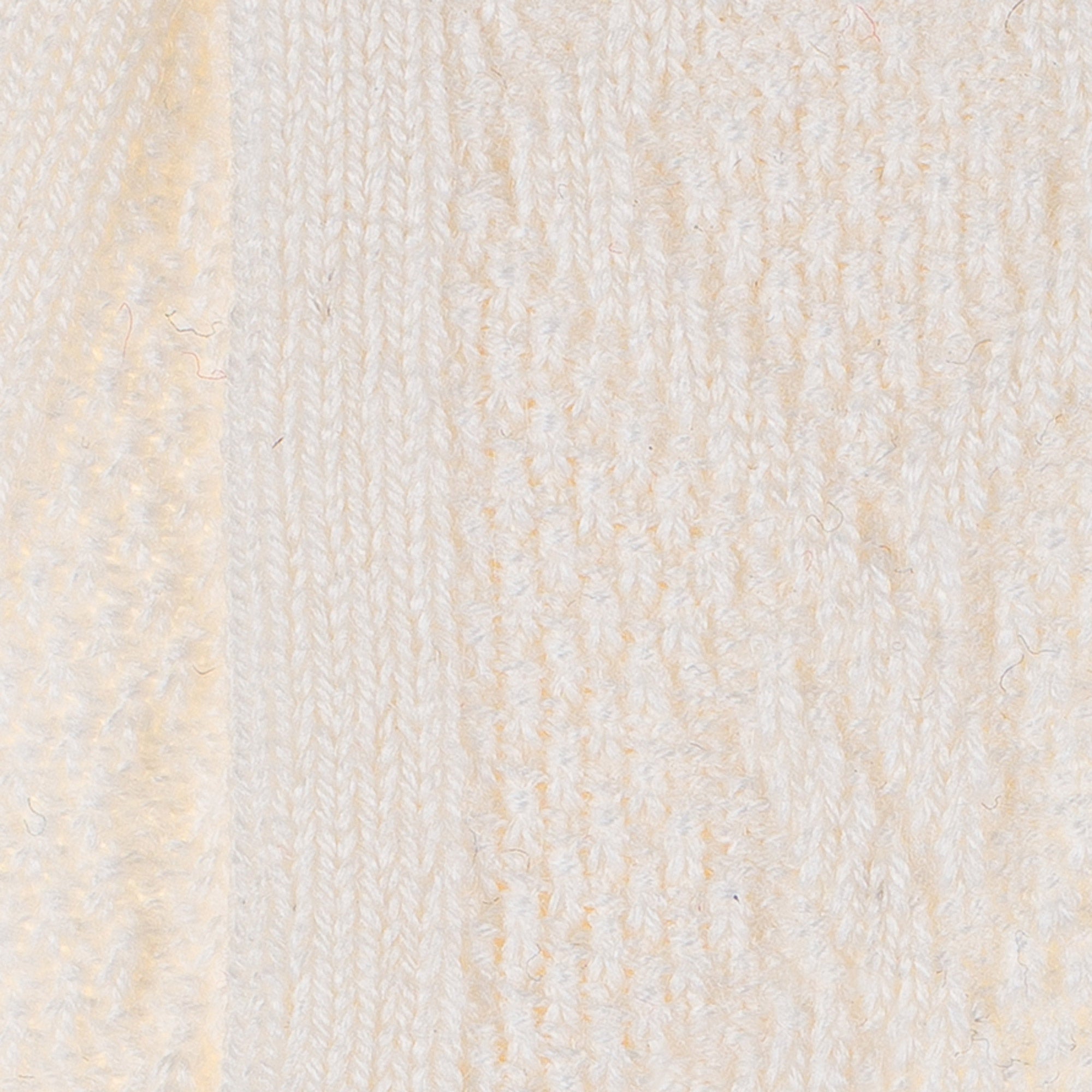 Chaussettes hautes bébé en laine mérinos Ecru - Torsade
