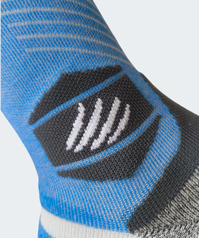 Chaussettes Trail Pulse Bleu