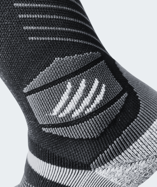 Chaussettes Trail Pulse Noir