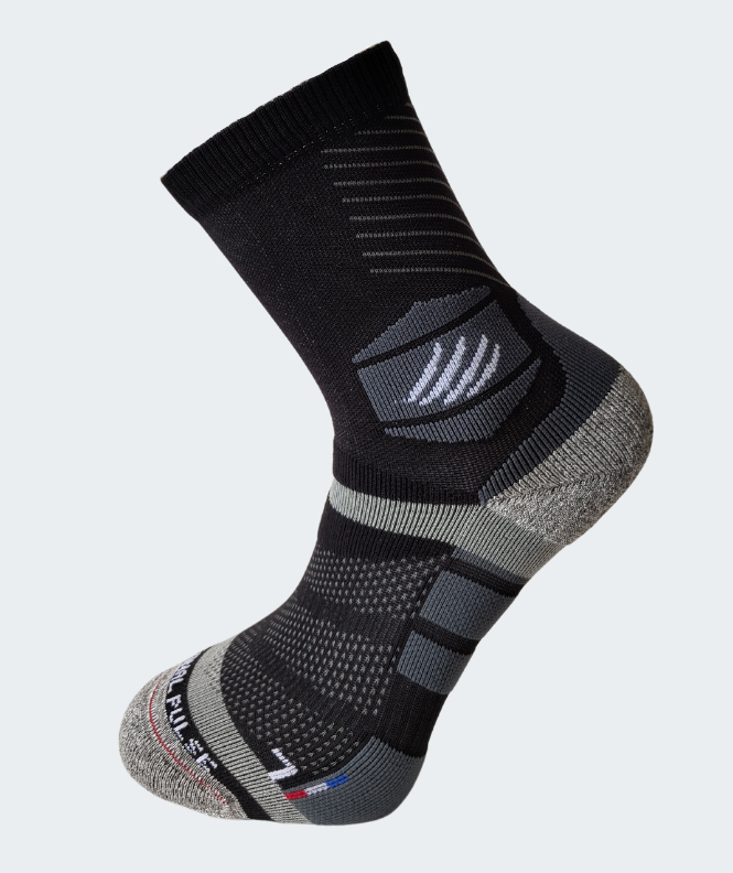 Chaussettes Trail Pulse Noir