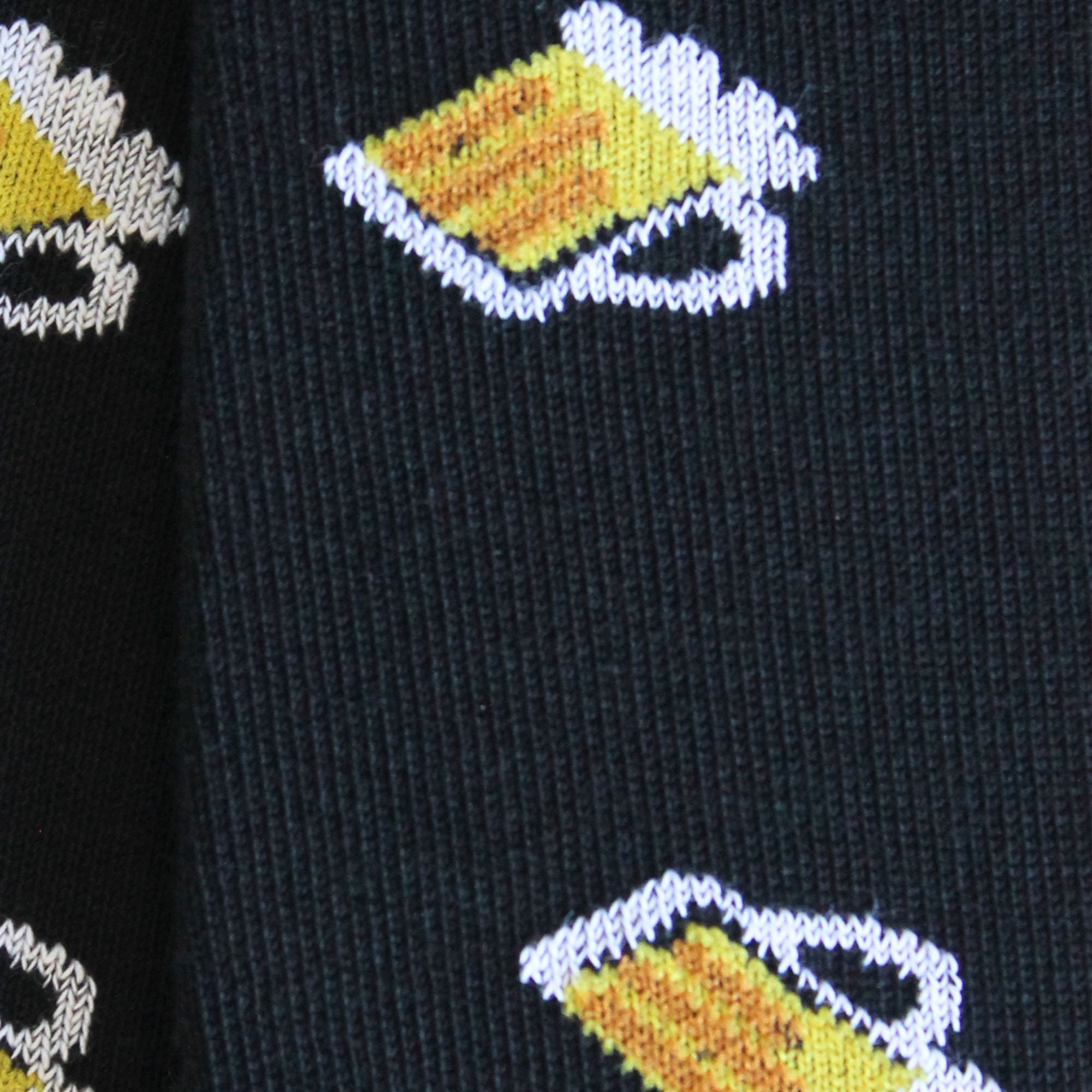 Mi-chaussettes noir bière femme