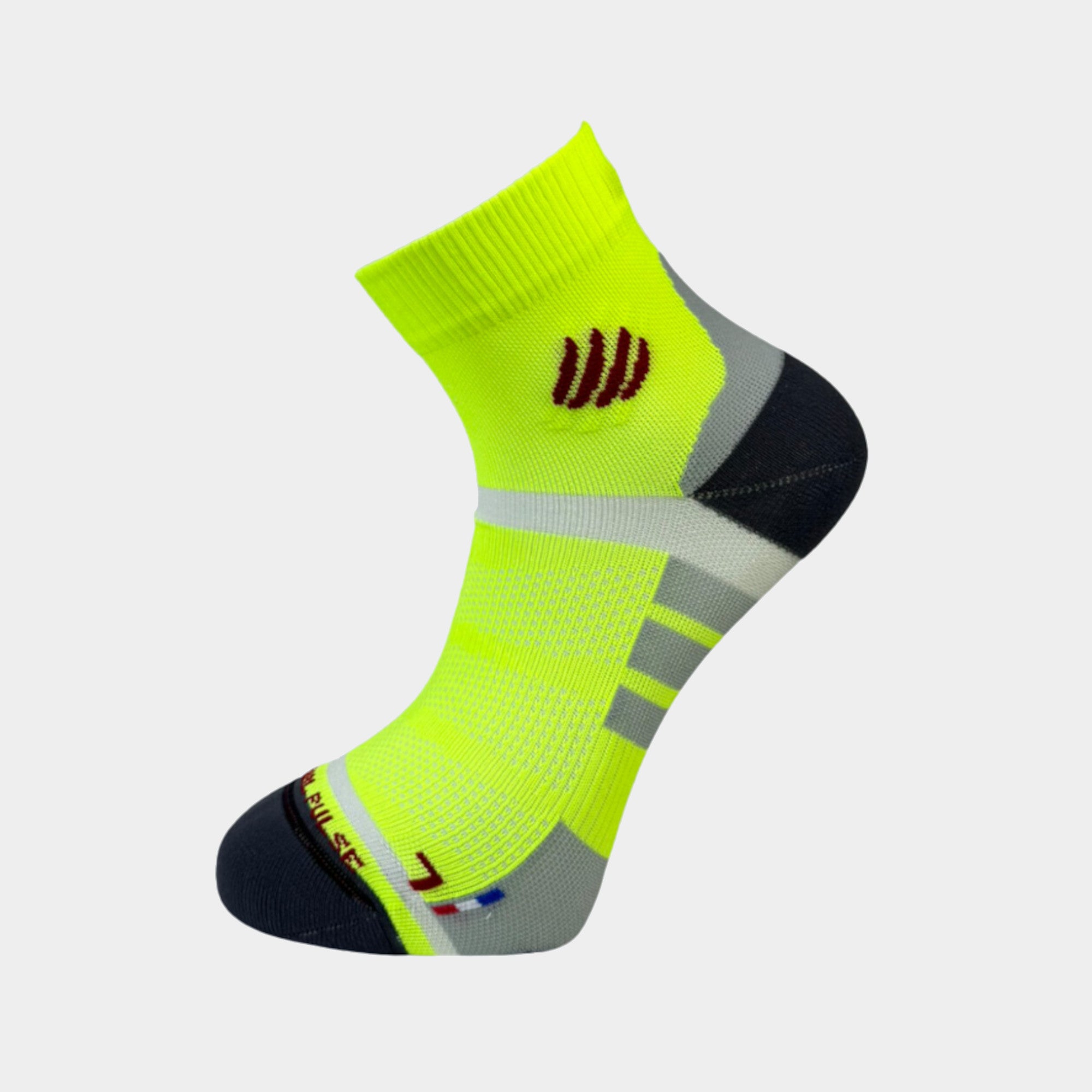 Socquettes Pulse Running - Jaune