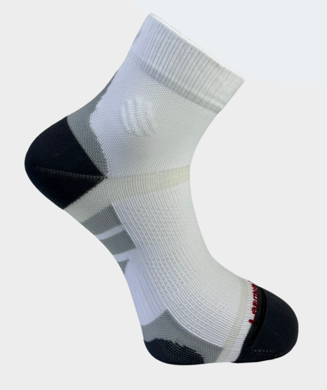 Socquettes Pulse Running - Blanc