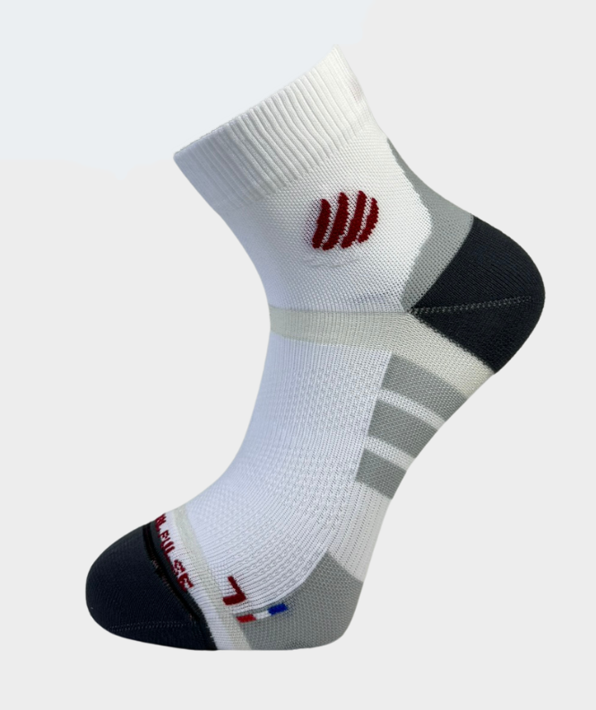 Socquettes Pulse Running - Blanc