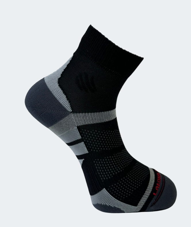 Socquettes Pulse Running - Noir
