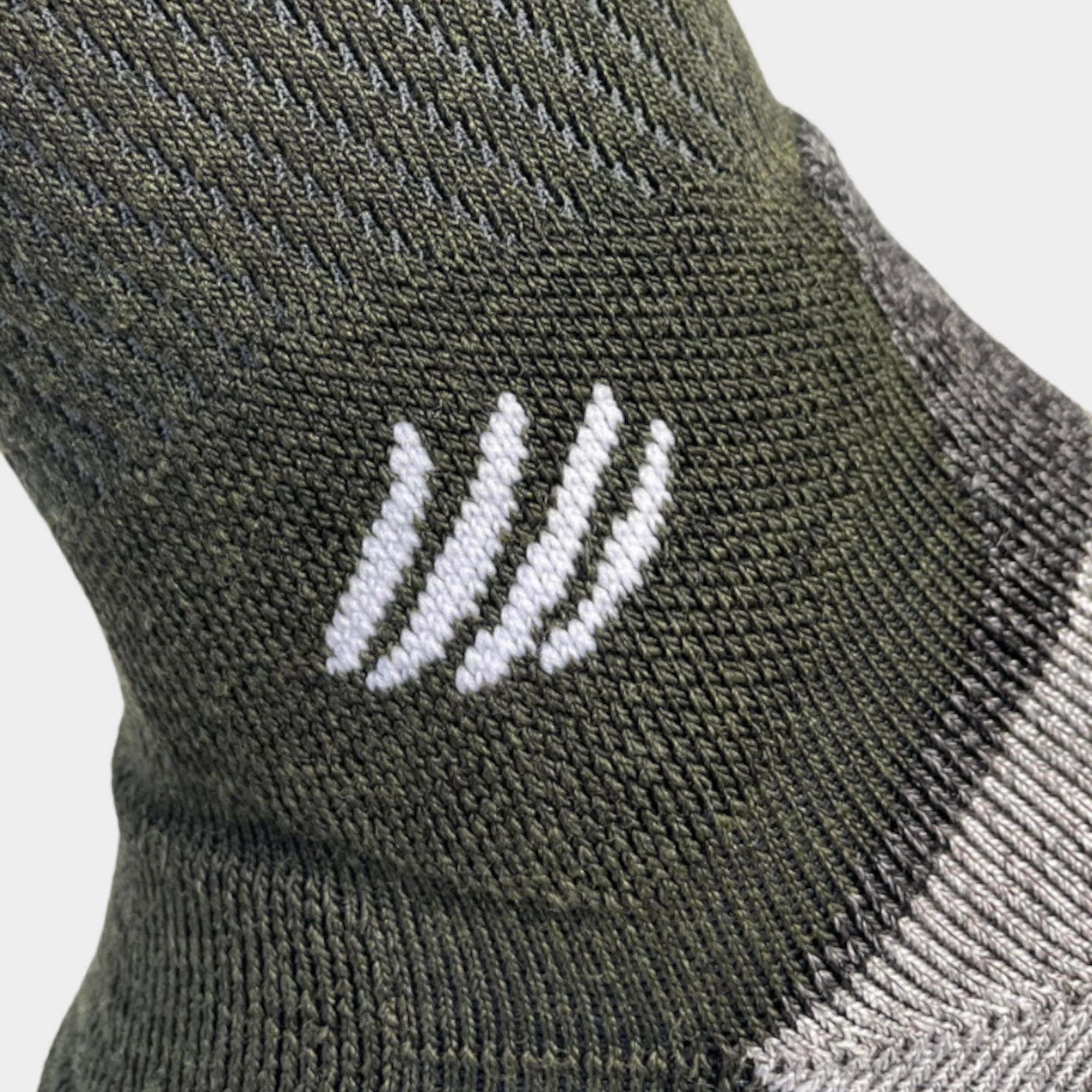 Chaussette Randonnée Pulse Laine Merinos Kaki