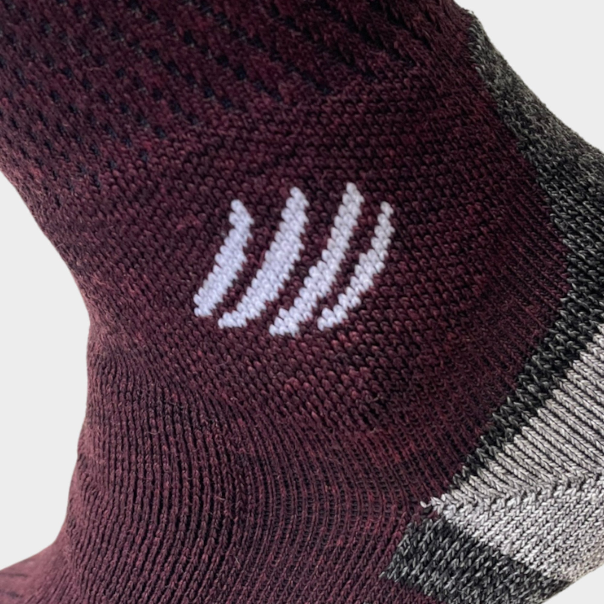 Chaussette Randonnée Pulse Laine Merinos Rouge