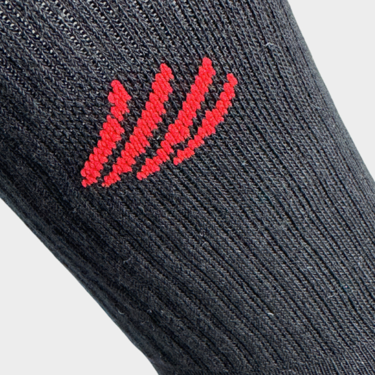 Chaussettes de sport  Pulse Lifestyle Coton - Noir et Rouge