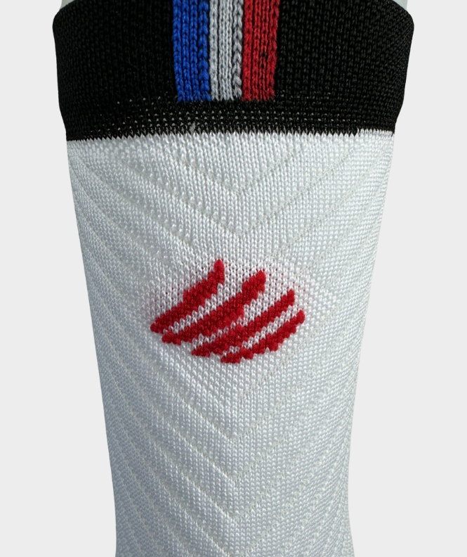 Chaussettes Pulse cyclisme Blanc