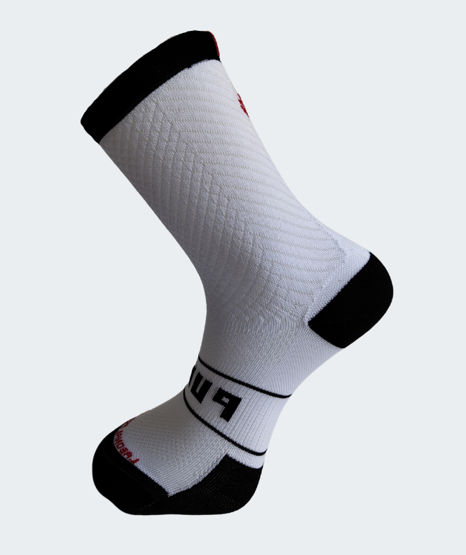 Chaussettes Pulse cyclisme Blanc