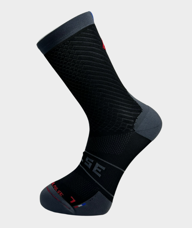 Chaussettes Pulse cyclisme Noir
