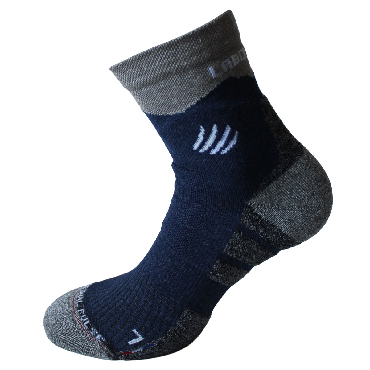 Socquettes Randonnée Lin Tencel - Bleu- Labonal Pulse