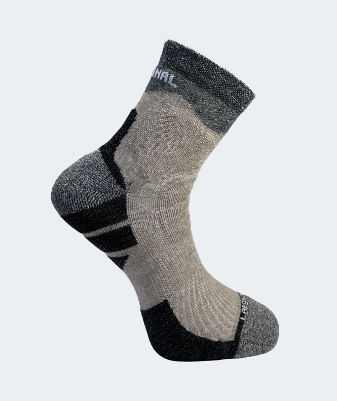Socquette Randonnée PULSE Lin Tencel Beige