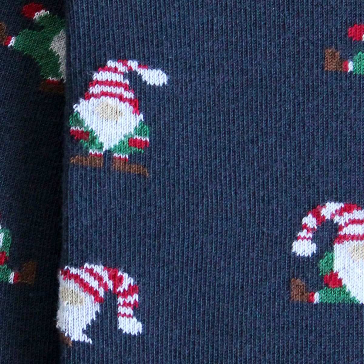 Chaussettes coton bleu motif lutins