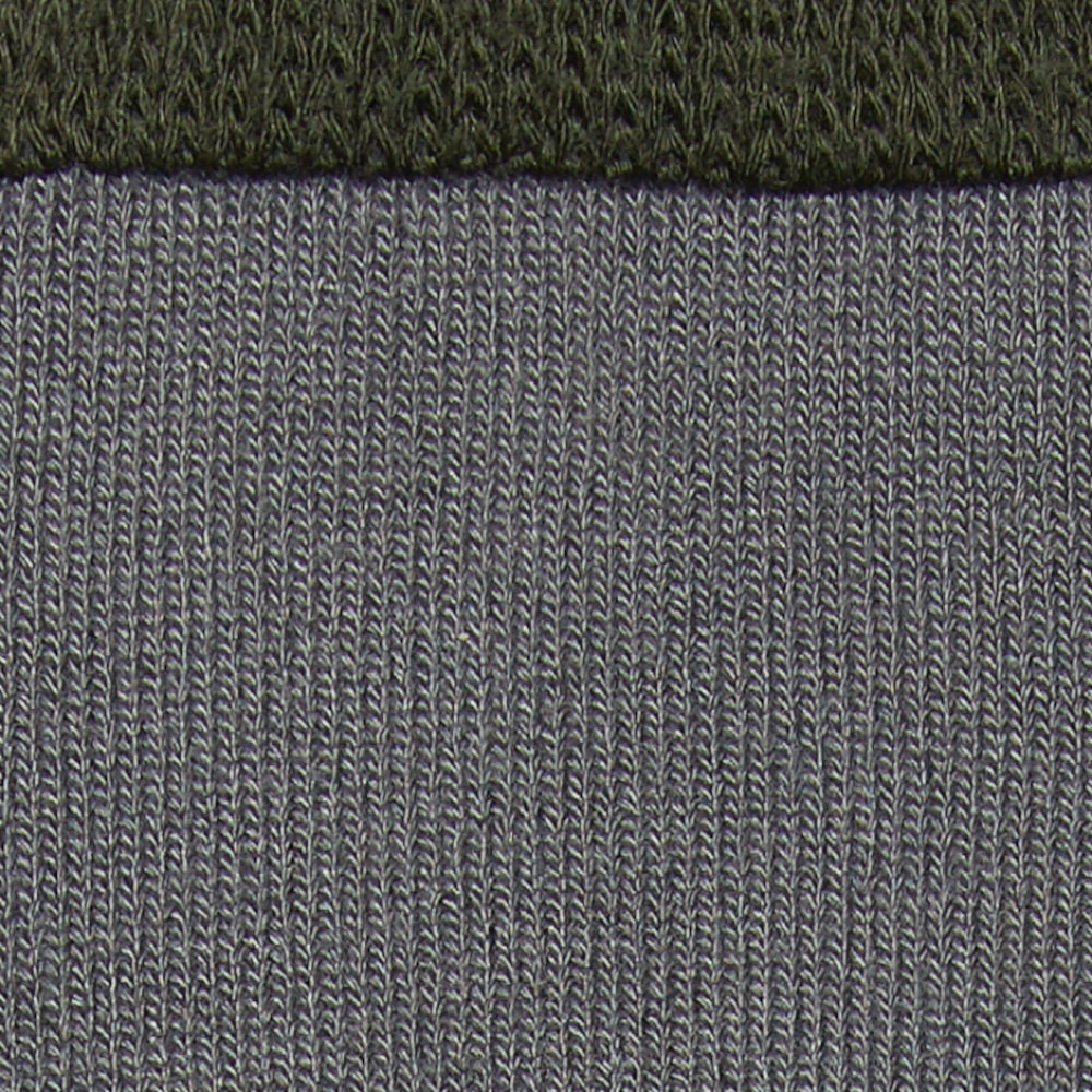 Chaussettes hautes de randonnée polyester Coolmax Gris ardoise - Epaisses