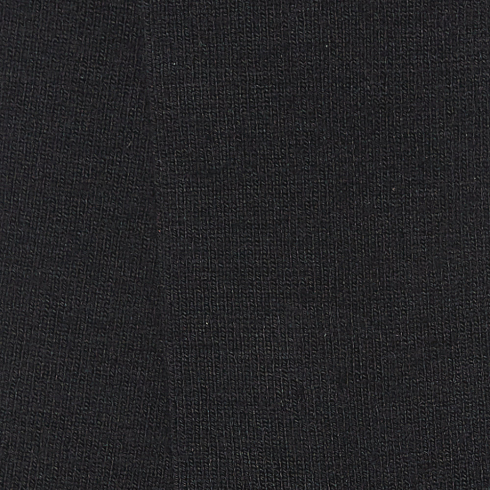 Chaussettes hautes en laine mérinos Noir - Non Comprimantes