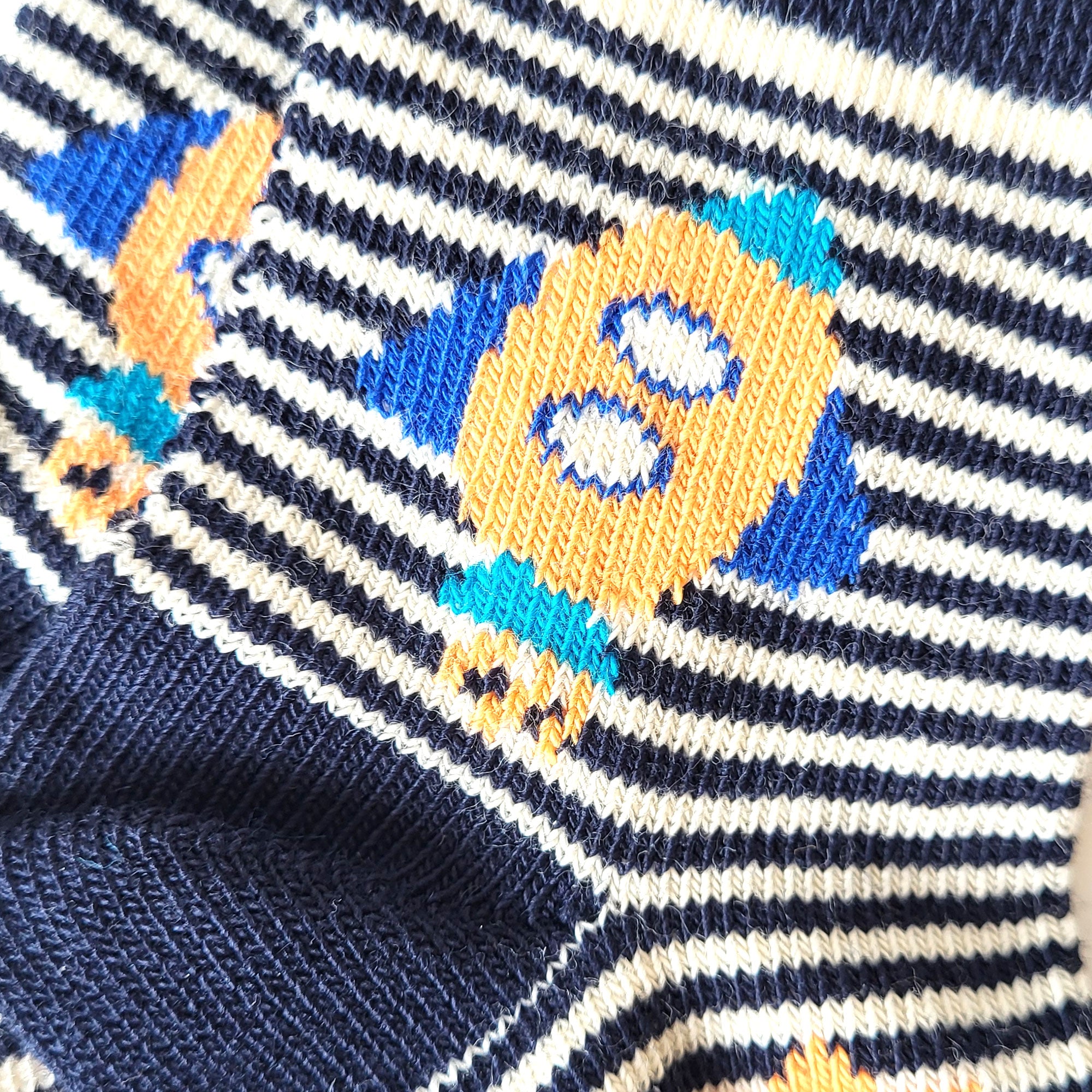 Chaussettes bébé en coton fusée