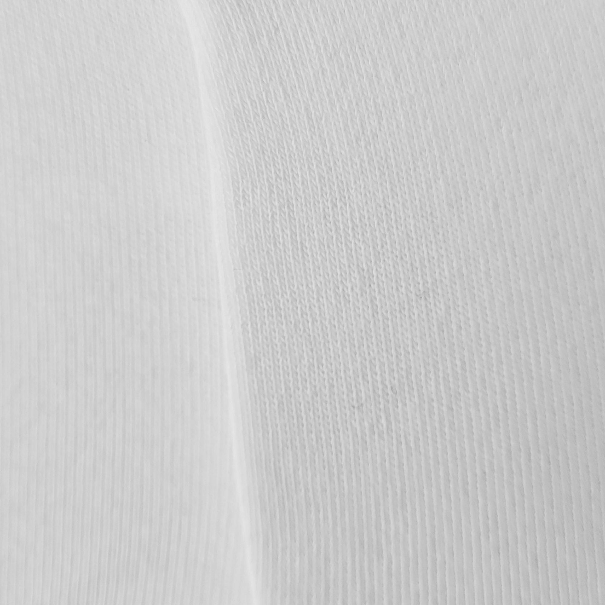 Mini-socquettes blanches unies roulottées