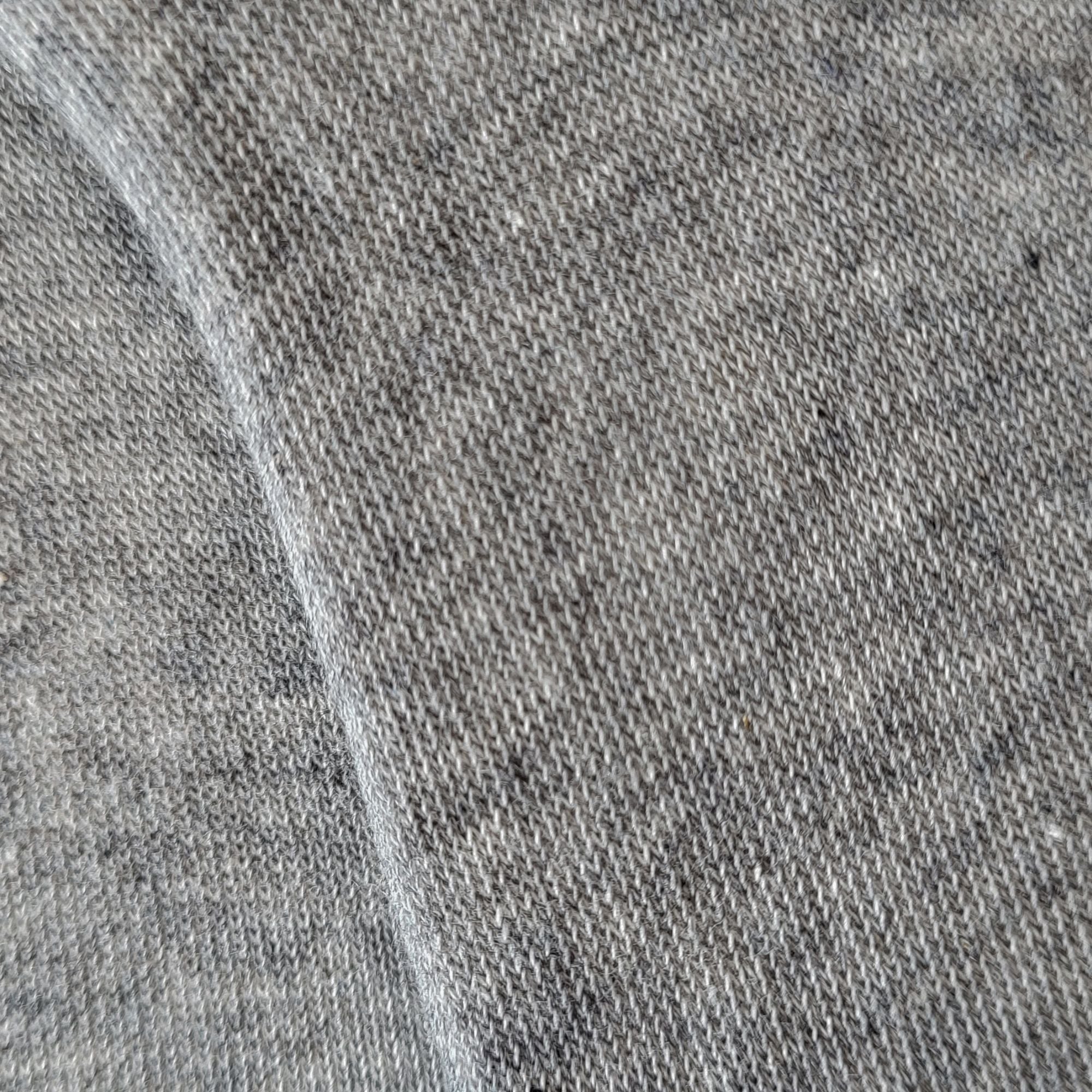 Mini-socquettes gris chiné unies