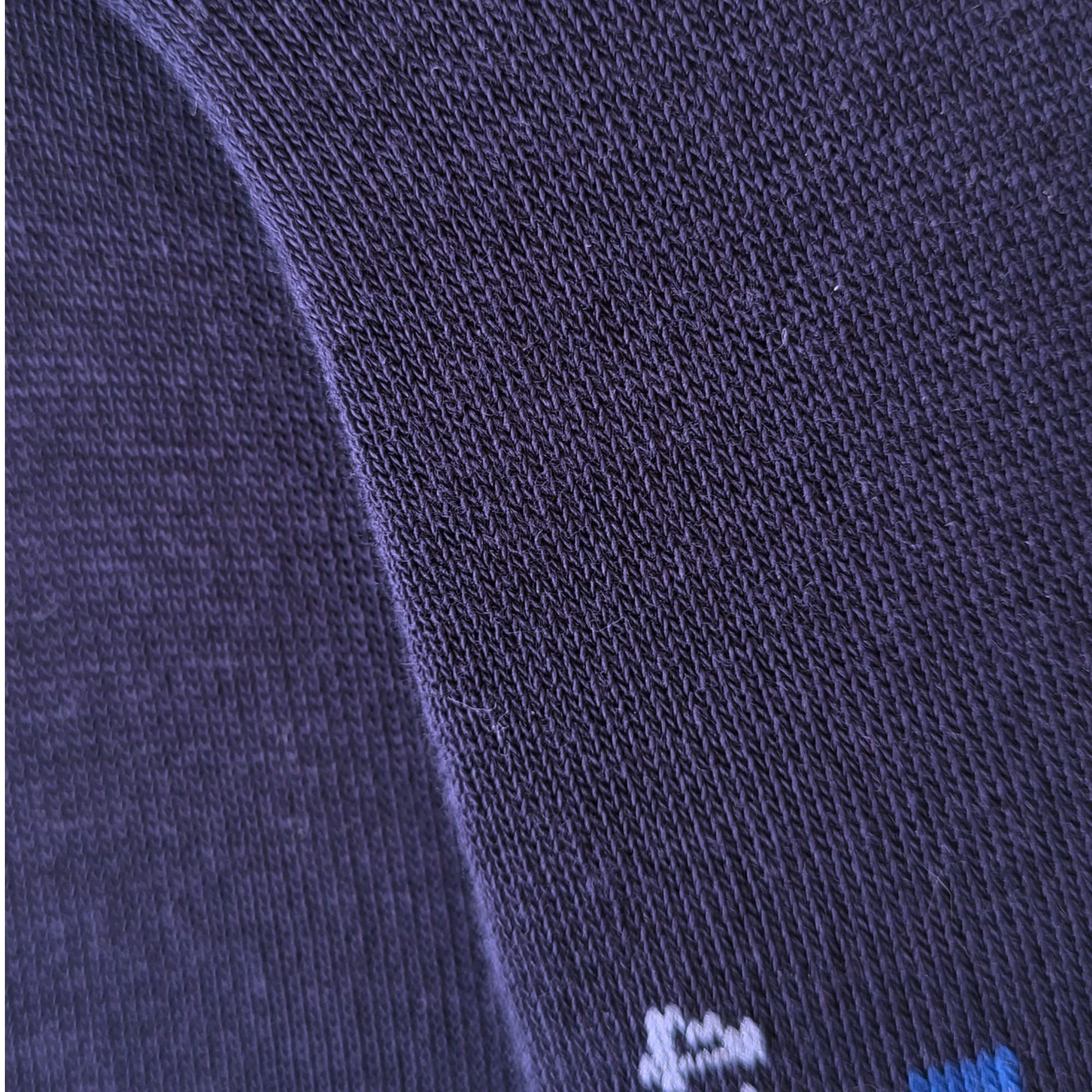Mini-socquettes bleu marine unies