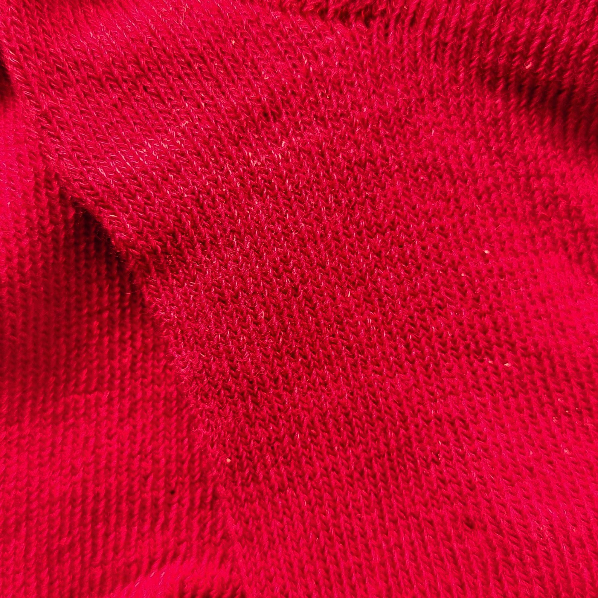 Chaussettes coton rouge bébé